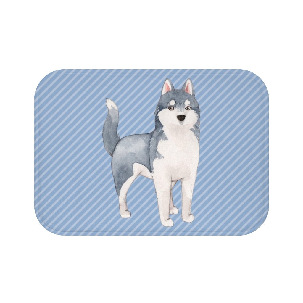 Siberian Husky Dog Welcome Mat – iCustomLabel